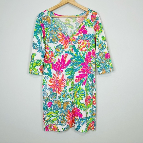 LILLY PULITZER PALMETTO Mini DRESS RESORT WHITE CASA MARINA Size medium - Picture 2 of 7